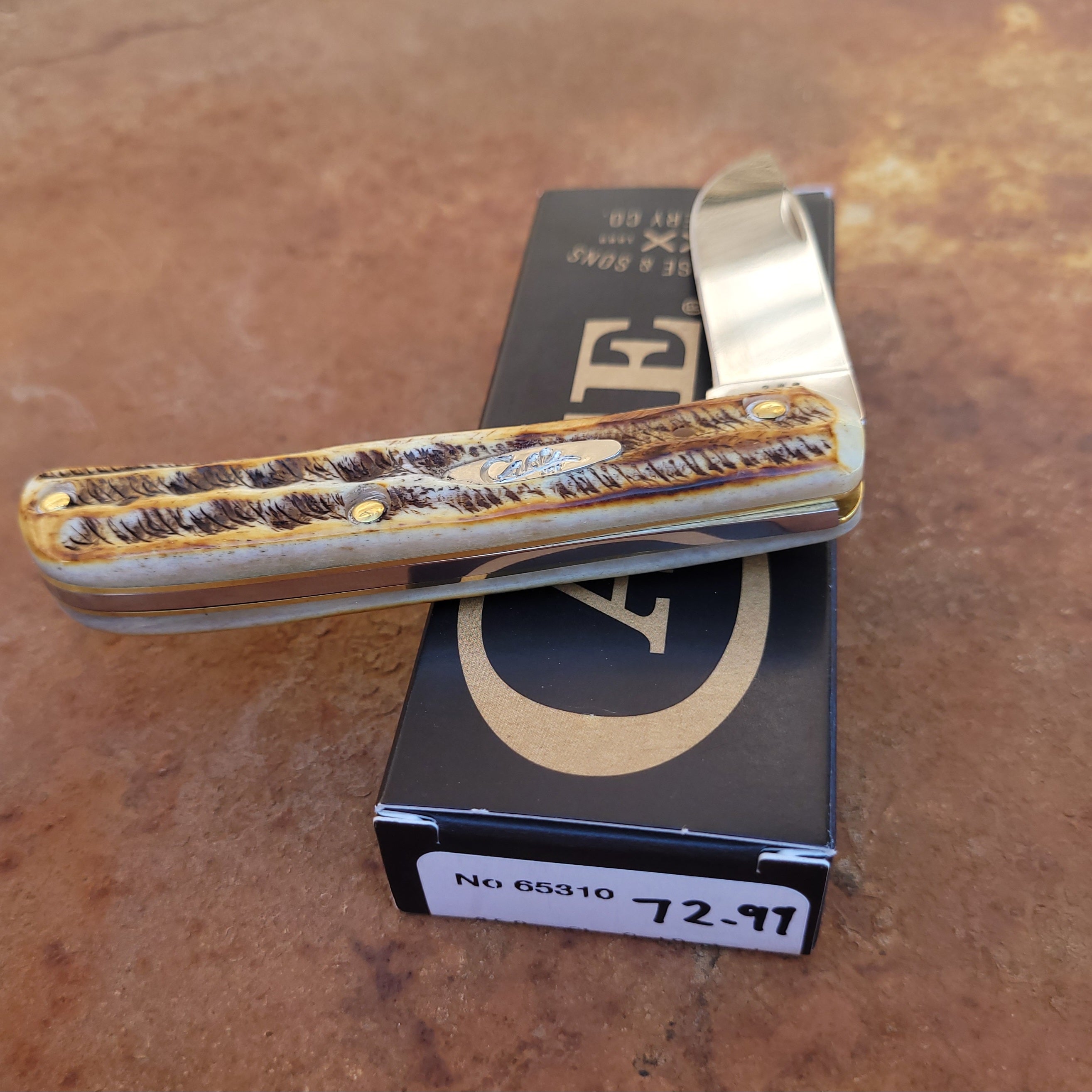 Case Knife - 65310 6.5 BoneStag® Sod Buster® Jr