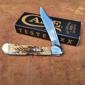 Case Knife - 65327 Mini Copperlock 6.5 Bonestag Stainless Pocket Knife