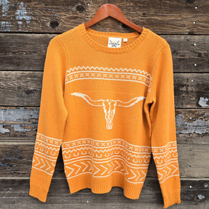 Cotton and Rye - Longhorn Sweater - Marigold