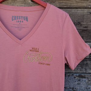 Creston Women's V-Neck T-Shirt - Wild Rope