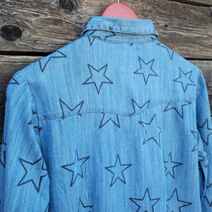 Cotton and Rye - Star Print Western Blouse