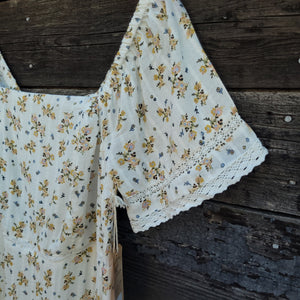 Cotton and Rye - Floral Print Midi-Dress