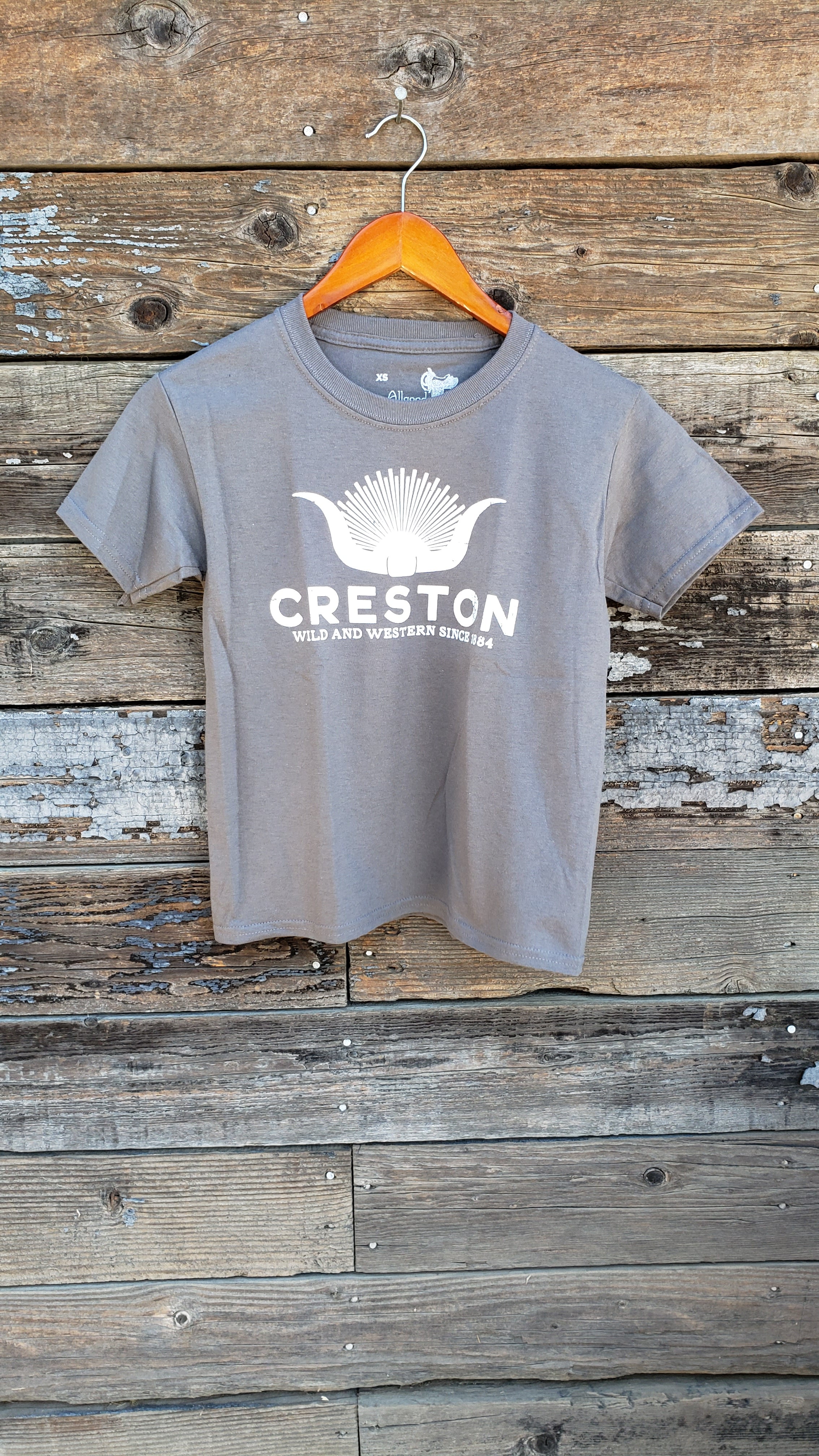 Creston - Kids T-Shirts - Sunrise Horns