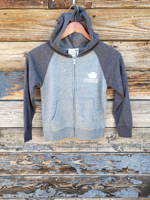 Creston Kid's - Zip Up Hoodie - Creston Horns