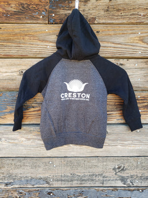 Creston Kid's - Zip Up Hoodie - Creston Horns