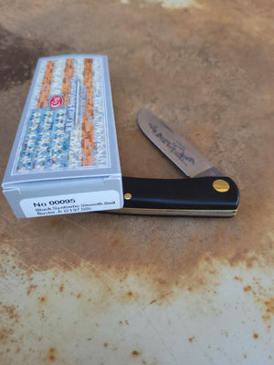 Case Knife - 00095 Jet-Black Synthetic Sod Buster Jr®