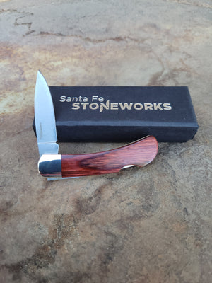 Santa Fe Stoneworks - Patriotic Lock-back - 3"