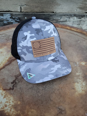 Creston Cap - Kid's - Leather Windmill Flag