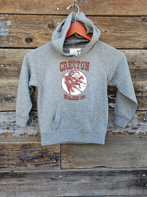 Creston Kid's Hoodie - Cowboy Moon
