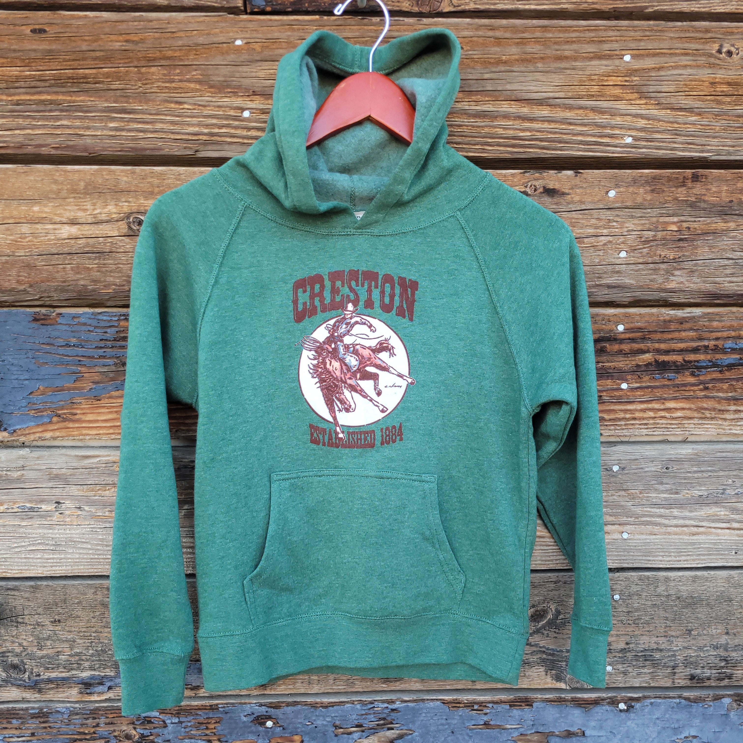 Creston Kid's Hoodie - Cowboy Moon