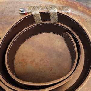 Rawhide Braided Knife Sheath - Horizontal