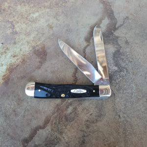 Case Knife - 18221 Black Synthetic Rough Jig Trapper