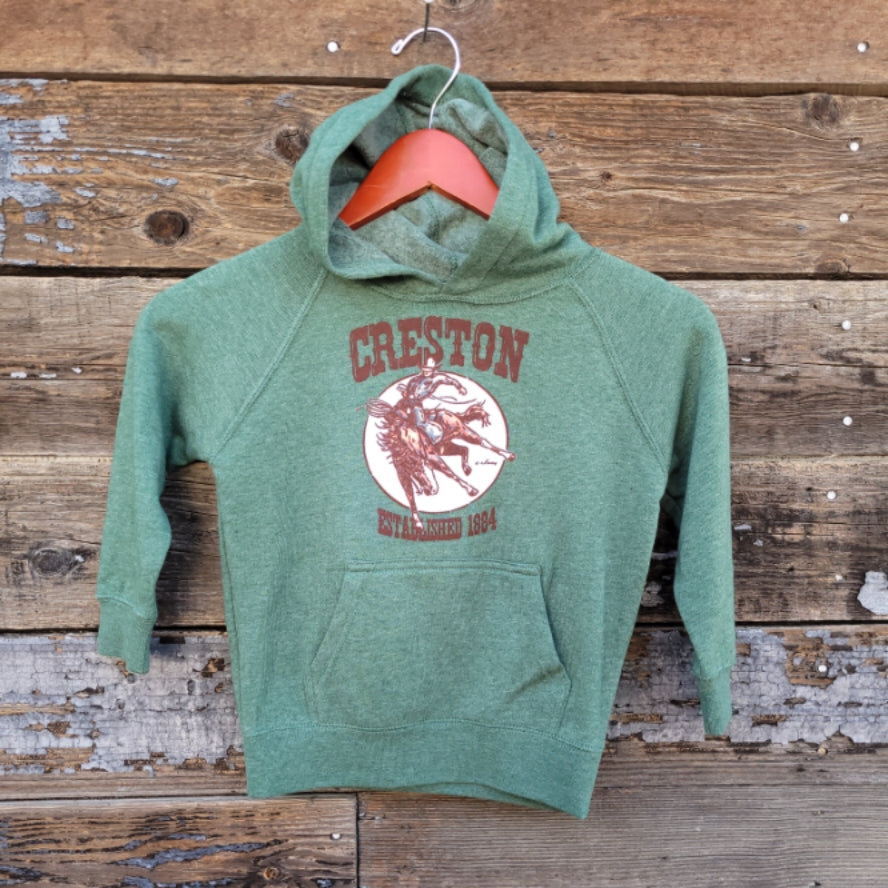 Creston Kid's Hoodie - Cowboy Moon