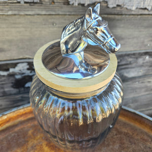 Arthur Court - Horse Cannister - Large