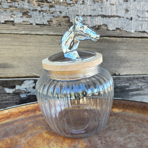 Arthur Court  - Horse Cannister - Medium