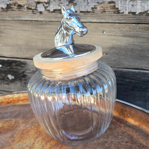 Arthur Court  - Horse Cannister - Medium