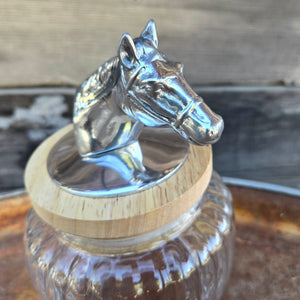 Arthur Court  - Horse Cannister - Small