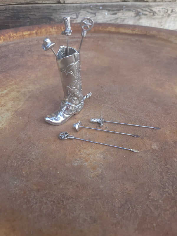 Cowboy Boot Western Pick Set - Allgood Custom Leather