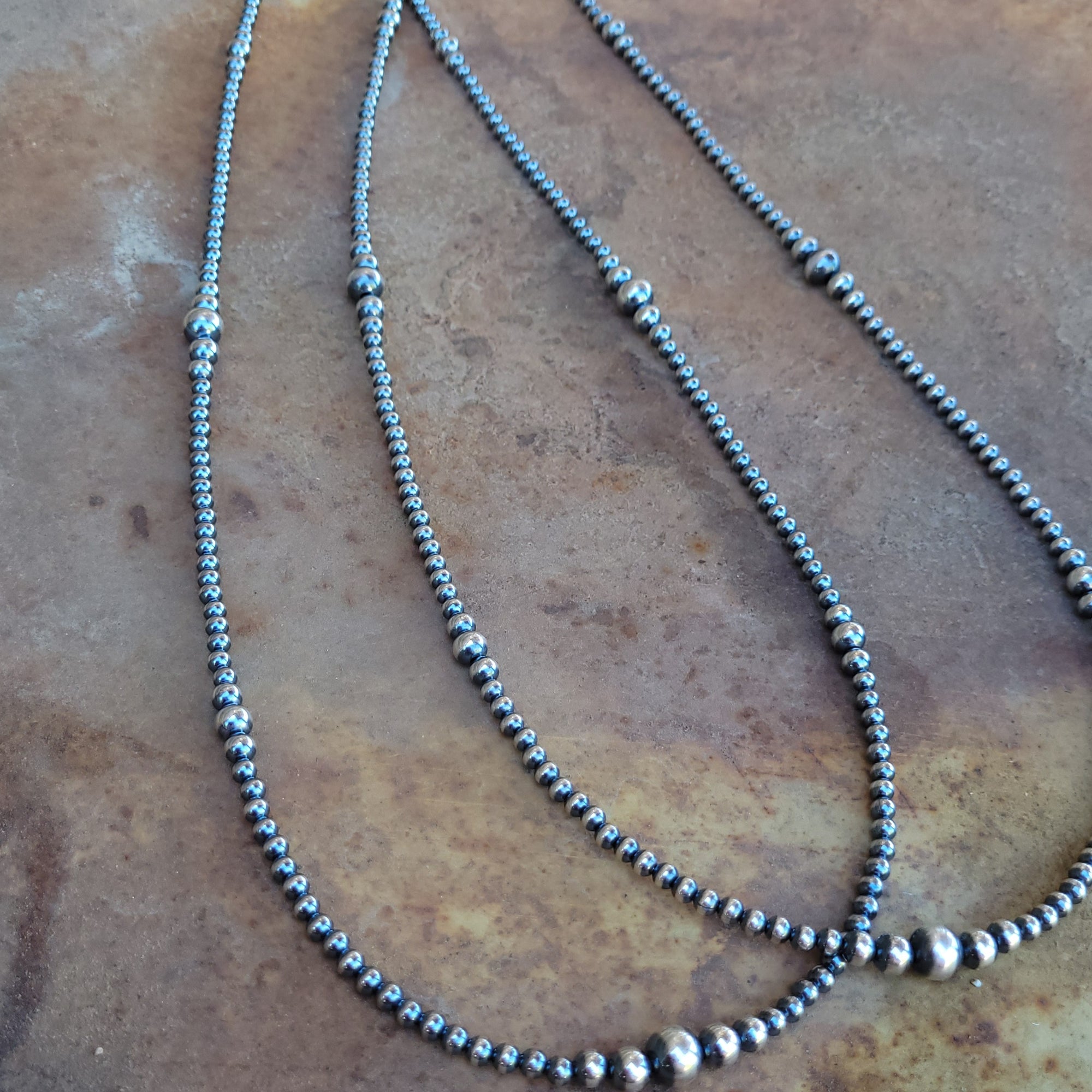 Necklace - 28" Navajo Pearl Necklace