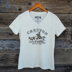 Creston Women's V-Neck T-Shirt - The Chase