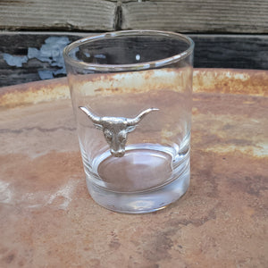 Longhorn Double Old Fashion Glass
