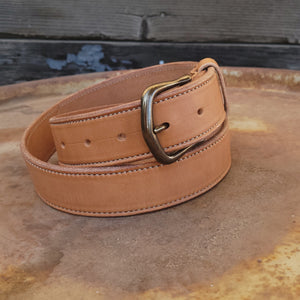 ACL - Work Belt - 1 1/2" - Harness Leather Stitched