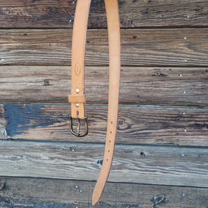 ACL - Work Belt - 1 1/2" - Harness Leather Stitched