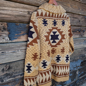 Cotton and Rye - Southwestern Knitted Cardigan