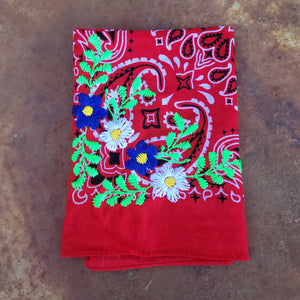 Bandana with Embroidery