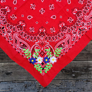 Bandana with Embroidery