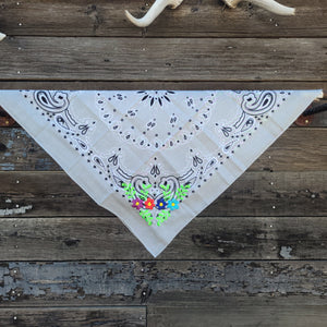 Bandana with Embroidery