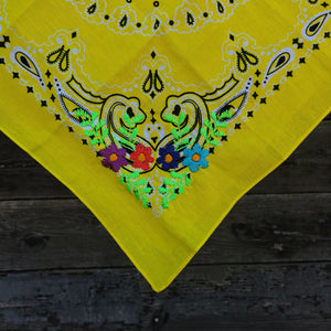 Bandana with Embroidery