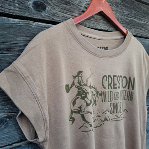 Creston Women's T-Shirt - Dusty Bronc