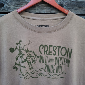 Creston Women's T-Shirt - Dusty Bronc