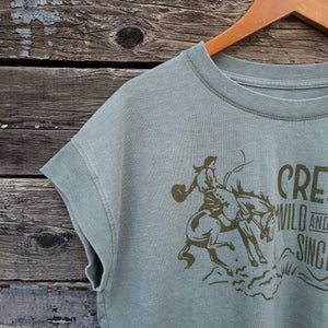 Creston Women's T-Shirt - Dusty Bronc