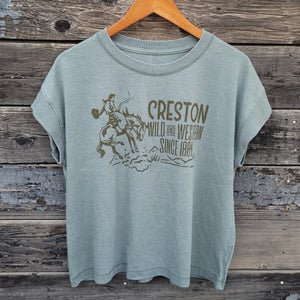 Creston Women's T-Shirt - Dusty Bronc