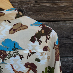 Cotton and Rye - Giddy Up Bronc Western Blouse