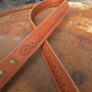 Belt - Las Cruces 1 1/2" Border Stamp