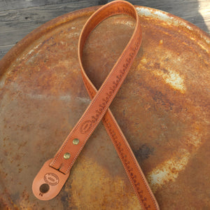 Belt - Las Cruces 1 1/2" Border Stamp