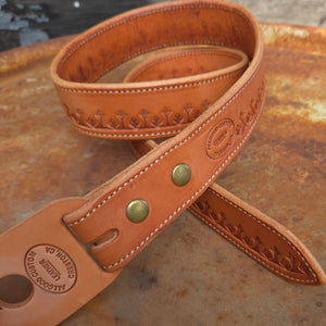 Belt - Las Cruces 1 1/2" Border Stamp