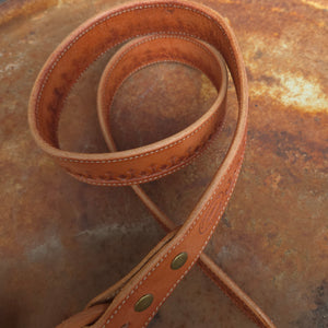 Belt - Las Cruces 1 1/2" Border Stamp