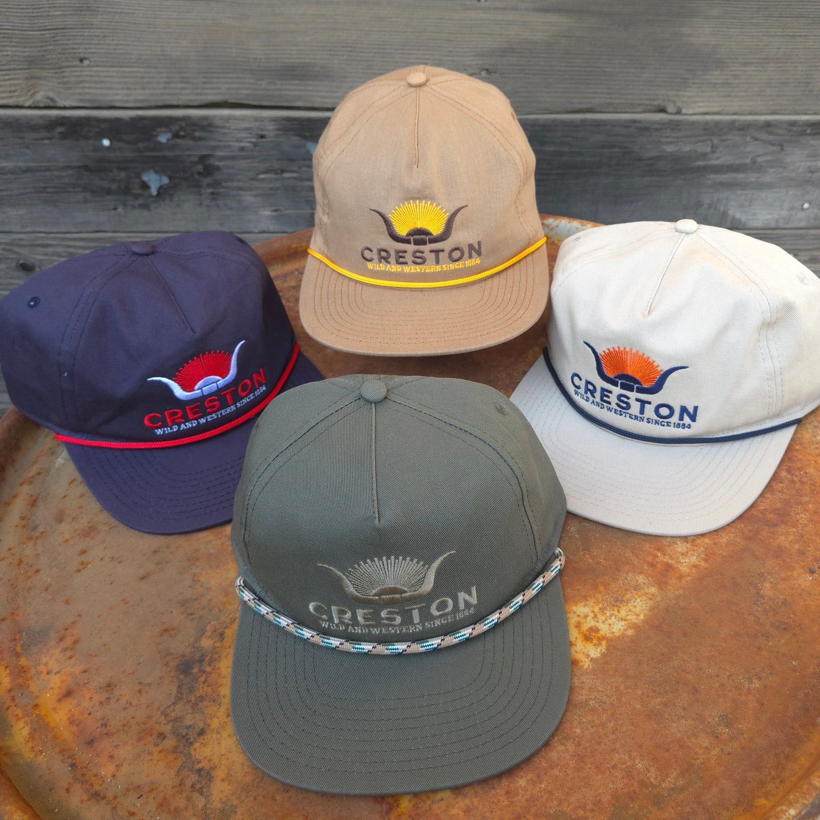 Creston Cap - Sunset Longhorn