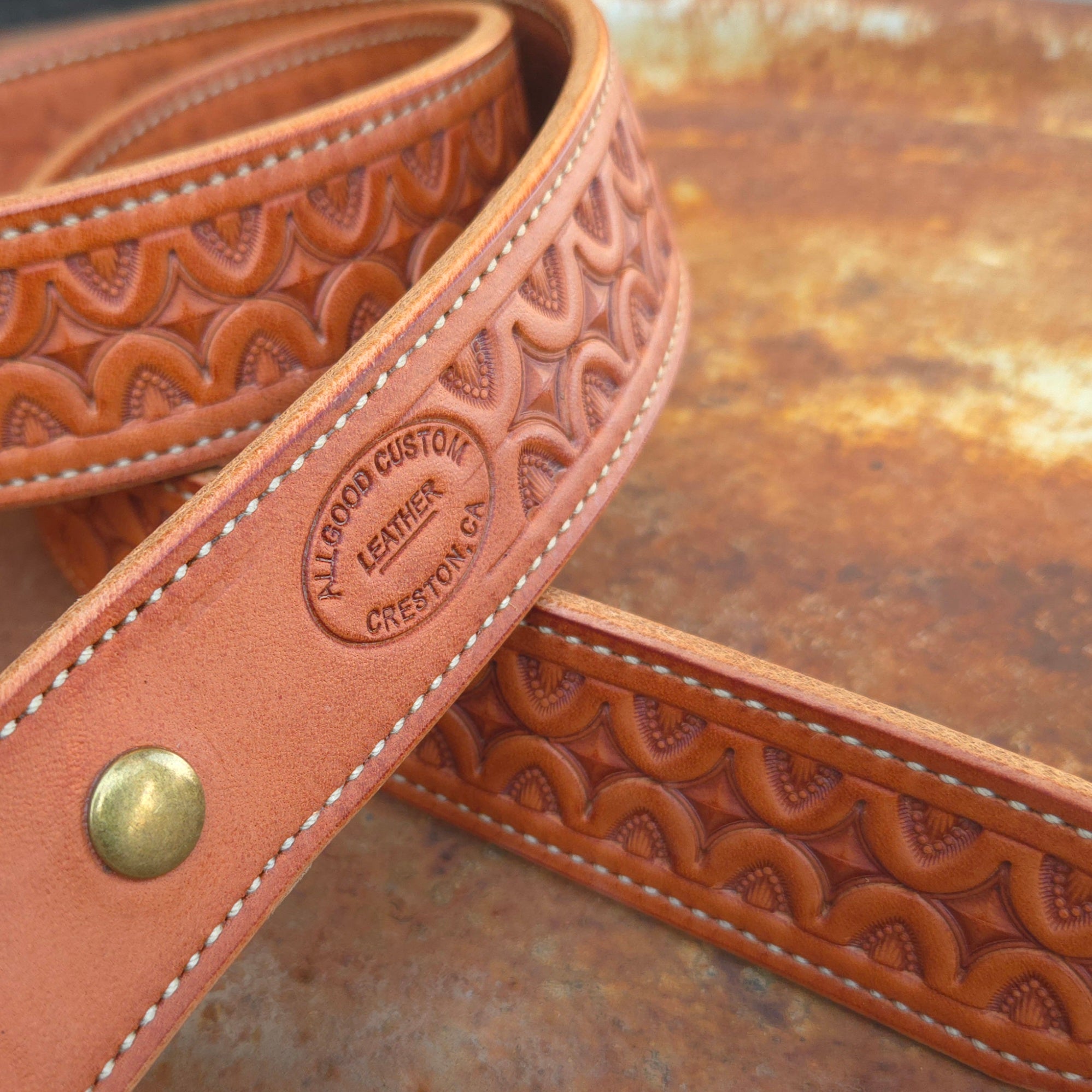 Belt - The Diamond A - 1 1/2