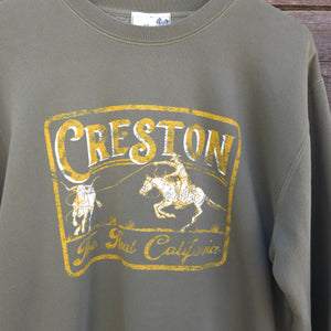 Creston Crewneck Mineral Wash Sweatshirt - Vaquero Ernie