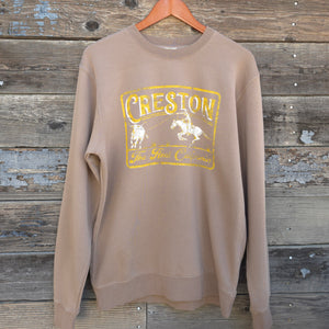 Creston Crewneck Mineral Wash Sweatshirt - Vaquero Ernie