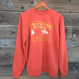 Creston Crewneck Mineral Wash Sweatshirt - Vaquero Ernie