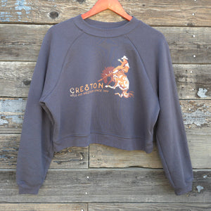 Creston Women's Crewneck Sweatshirt - Bronc Buster