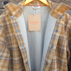 Simms - Cold Weather Flannel Shacket - Bronze Back