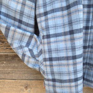 Simms - Cold Weather Flannel Shacket - Albacore Blue Plaid