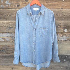 Dear John - Galina Blouse - Independence Blue